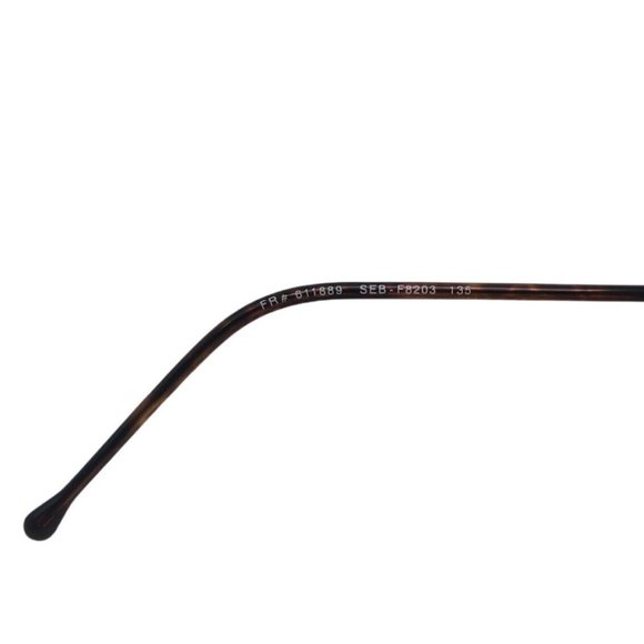 Vintage Sebastiano Sunglasses SEB-F8203 Gold/Tortoise Made in Italy W/ Case - Picture 6 of 7